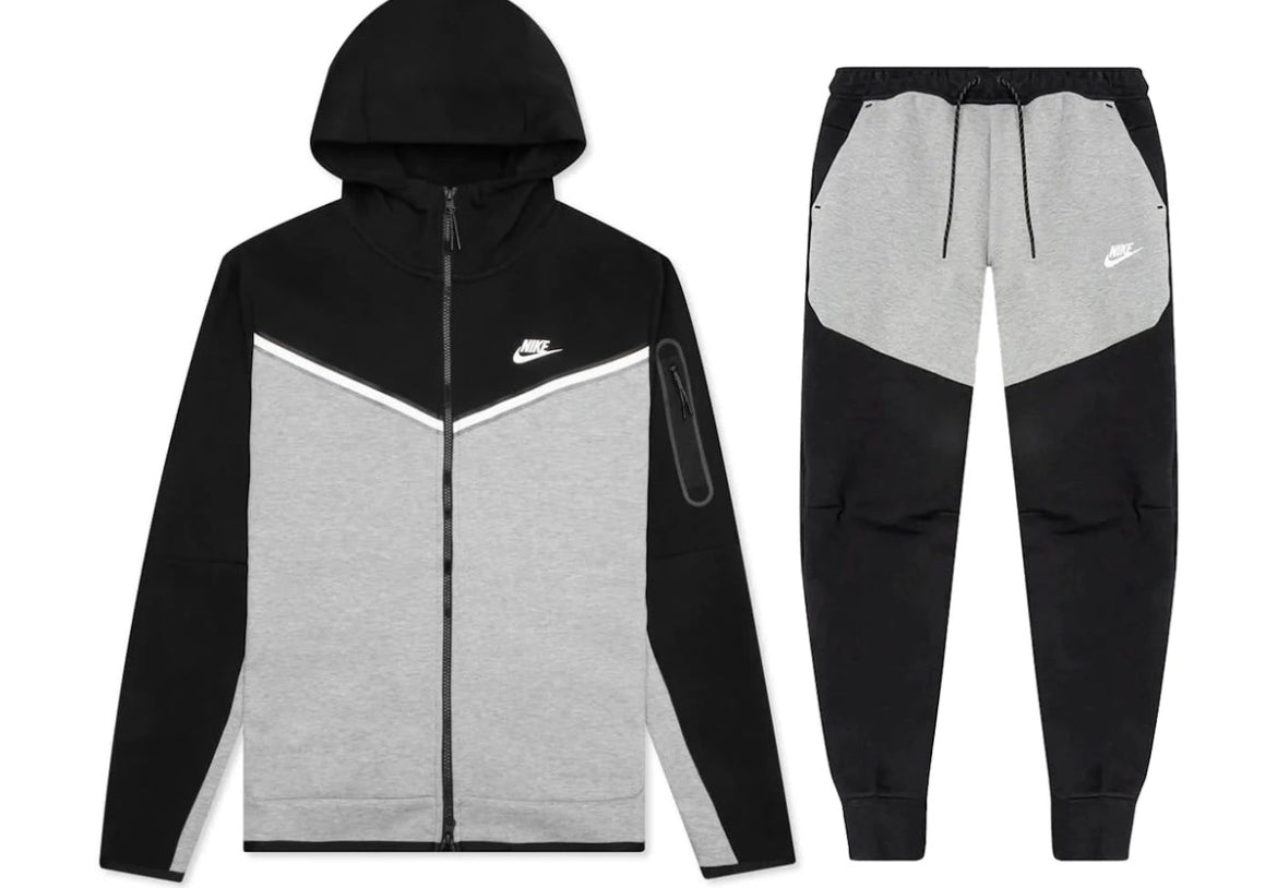 Ensemble Nike tech gris/noir