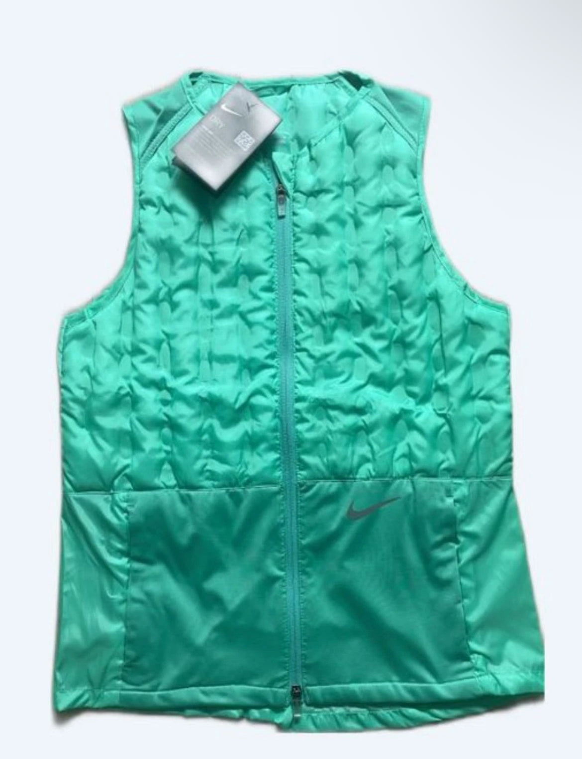 Veste terma fit running turquoise